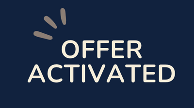 Offer activated
