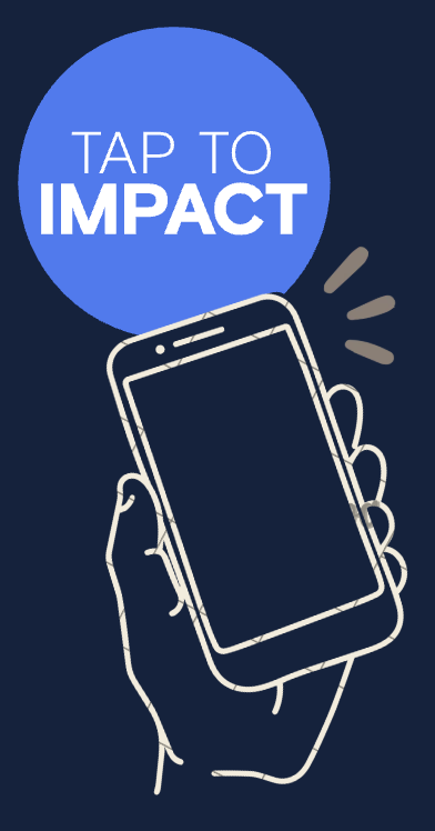 Tap To Impact: phone tapping the patch