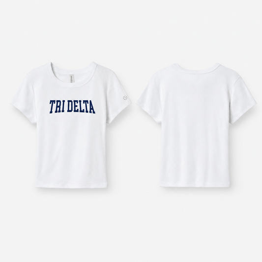 SMU Tri Delta Baby Tee